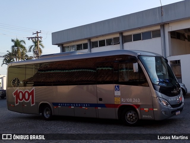 Auto Viação 1001 RJ 108.263 na cidade de Campos dos Goytacazes, Rio de Janeiro, Brasil, por Lucas Martins. Número da foto: #13244100.