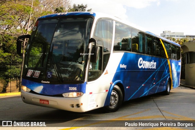 Viação Cometa 3206 na cidade de São Paulo, São Paulo, Brasil, por Paulo Henrique Pereira Borges. Número da foto: #13246324.