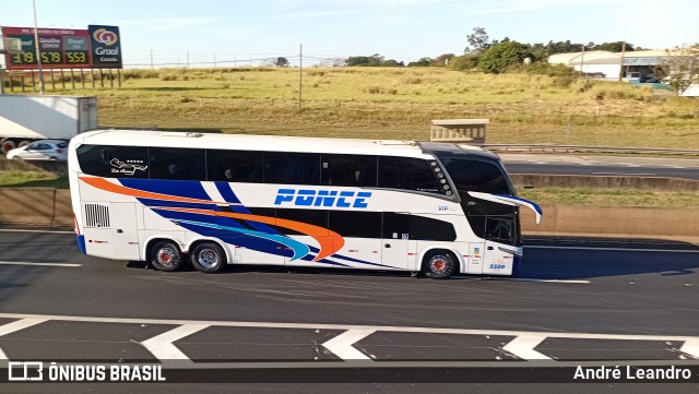 Ponce Turismo 5500 na cidade de Limeira, São Paulo, Brasil, por André Leandro. Número da foto: #13245626.