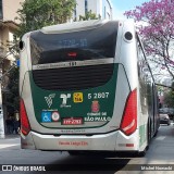 Via Sudeste Transportes S.A. 5 2807 na cidade de São Paulo, São Paulo, Brasil, por Michel Nowacki. Número da foto: #:id.
