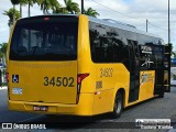 Transporte Coletivo Estrela 34502 na cidade de Florianópolis, Santa Catarina, Brasil, por Gustavo  Bonfate. Número da foto: #13246243.
