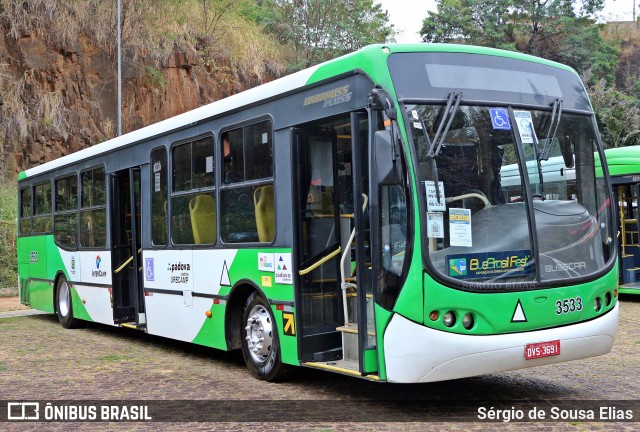 Padova Coletivos 3533 na cidade de Campinas, São Paulo, Brasil, por Sérgio de Sousa Elias. Número da foto: #13249476.