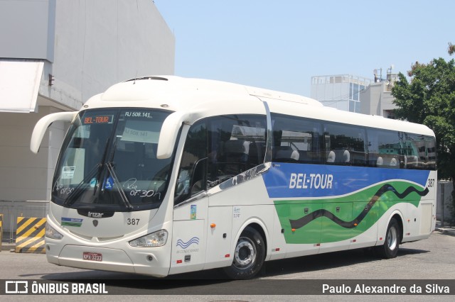 Bel-Tour Transportes e Turismo 387 na cidade de Rio de Janeiro, Rio de Janeiro, Brasil, por Paulo Alexandre da Silva. Número da foto: #13248655.
