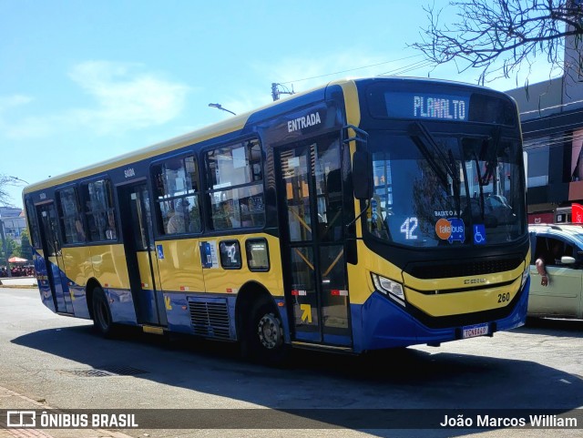 Trancid - Transporte Cidade de Divinópolis 260 na cidade de Divinópolis, Minas Gerais, Brasil, por João Marcos William. Número da foto: #13247871.