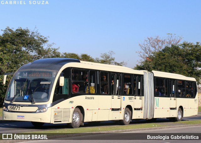 Araucária Transportes Coletivos 19M71 na cidade de Curitiba, Paraná, Brasil, por Busologia Gabrielística. Número da foto: #13249126.
