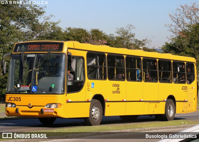 Expresso Azul JC305 na cidade de Curitiba, Paraná, Brasil, por Busologia Gabrielística. Número da foto: #13249160.