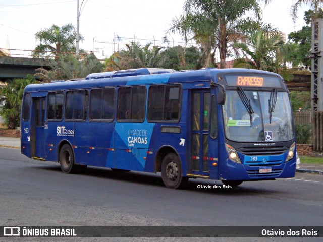 SOGAL - Sociedade de Ônibus Gaúcha Ltda. 163 na cidade de Canoas, Rio Grande do Sul, Brasil, por Otávio dos Reis . Número da foto: #13248663.