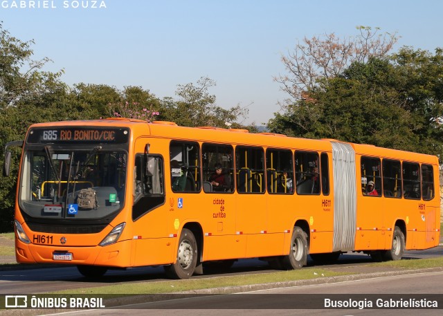 Auto Viação Redentor HI611 na cidade de Curitiba, Paraná, Brasil, por Busologia Gabrielística. Número da foto: #13249196.