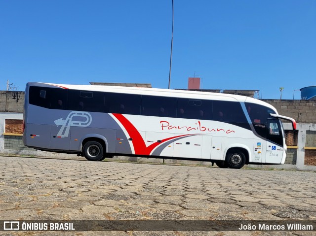 Paraibuna Transportes 22014 na cidade de Divinópolis, Minas Gerais, Brasil, por João Marcos William. Número da foto: #13247876.