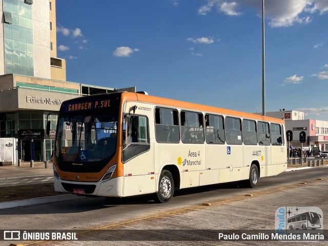 Auto Viação Marechal Brasília 444677 na cidade de Taguatinga, Distrito Federal, Brasil, por Paulo Camillo Mendes Maria. Número da foto: #13249120.
