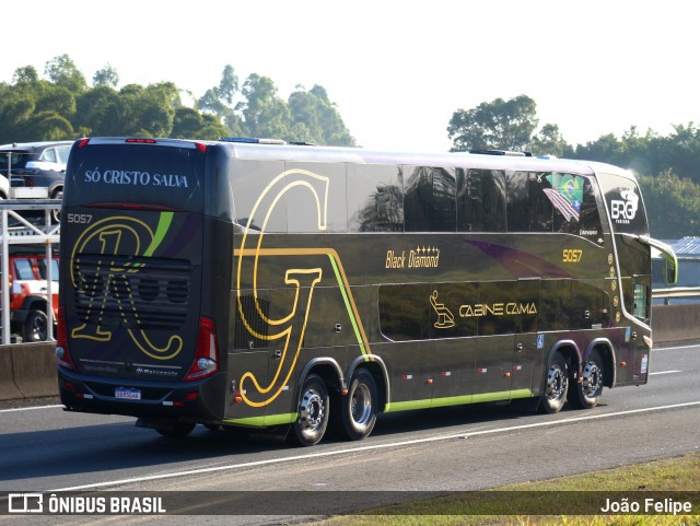 BRG Turismo 5057 na cidade de Canas, São Paulo, Brasil, por João Felipe. Número da foto: #13248710.