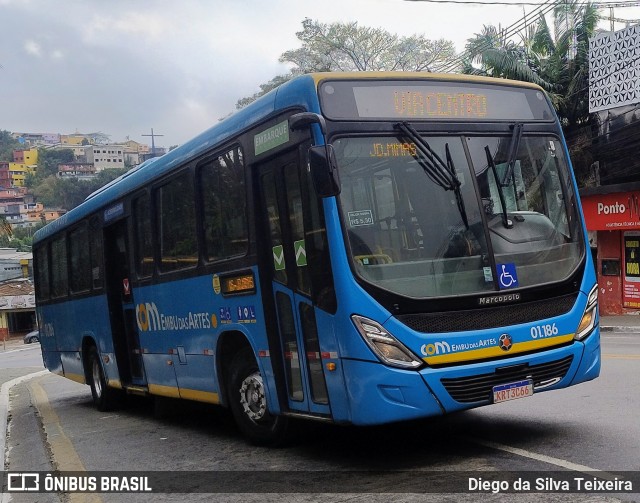 JTP Transportes - COM Embu das Artes 01.186 na cidade de Embu das Artes, São Paulo, Brasil, por Diego da Silva Teixeira. Número da foto: #13247840.