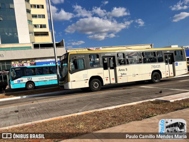 BsBus Mobilidade 710431 na cidade de Taguatinga, Distrito Federal, Brasil, por Paulo Camillo Mendes Maria. Número da foto: #13249132.