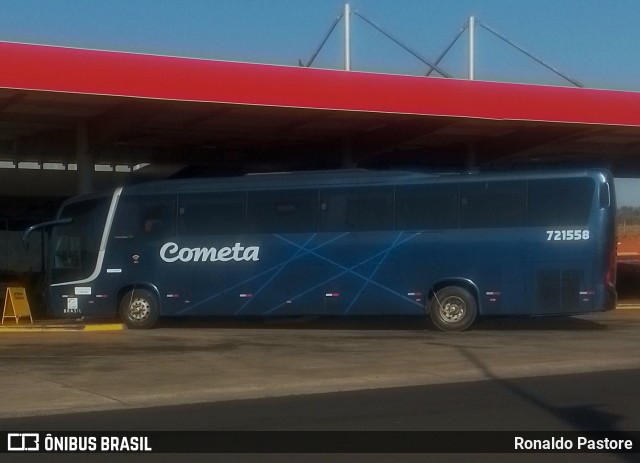 Viação Cometa 721558 na cidade de São Carlos, São Paulo, Brasil, por Ronaldo Pastore. Número da foto: #13247936.