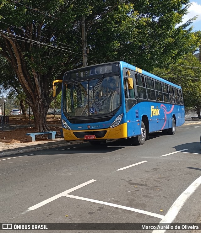 Rápido Expresso Fênix Viação 25161 na cidade de Águas de Lindóia, São Paulo, Brasil, por Marco Aurélio de Oliveira. Número da foto: #13247357.