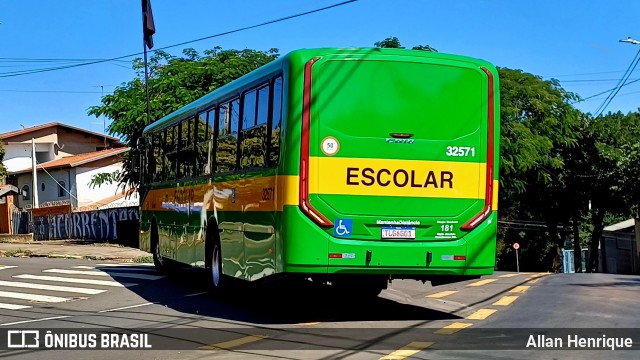 Transportes Capellini 32571 na cidade de Paulínia, São Paulo, Brasil, por Allan Henrique. Número da foto: #13247564.