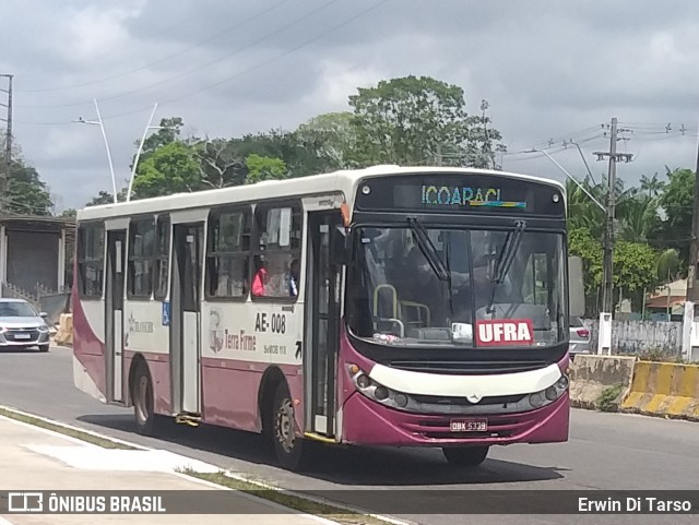 Transurb AE-008 na cidade de Belém, Pará, Brasil, por Erwin Di Tarso. Número da foto: #13247456.