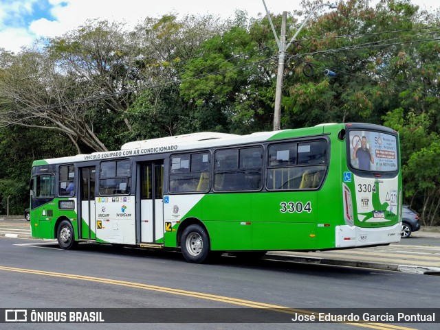 VB Transportes e Turismo 3304 na cidade de Campinas, São Paulo, Brasil, por José Eduardo Garcia Pontual. Número da foto: #13248906.