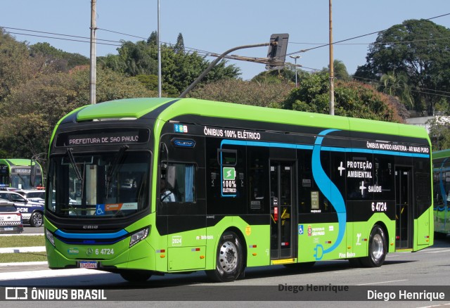Viação Paratodos > São Jorge > Metropolitana São Paulo > Mobibrasil 6 4724 na cidade de São Paulo, São Paulo, Brasil, por Diego Henrique. Número da foto: #13248238.