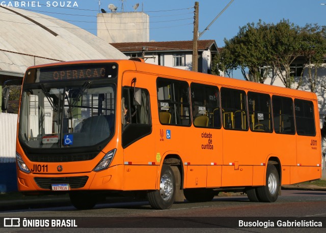 Expresso Azul JI011 na cidade de Curitiba, Paraná, Brasil, por Busologia Gabrielística. Número da foto: #13249611.