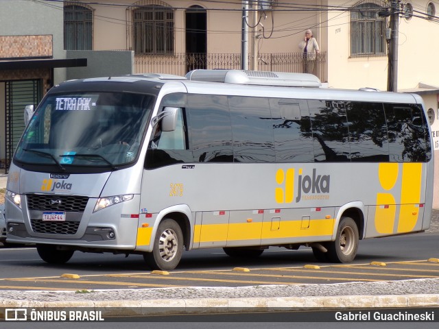 Joka Transporte e Turismo 2479 na cidade de Ponta Grossa, Paraná, Brasil, por Gabriel Guachineski. Número da foto: #13249610.