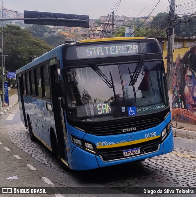 JTP Transportes - COM Embu das Artes 01.190 na cidade de Embu das Artes, São Paulo, Brasil, por Diego da Silva Teixeira. Número da foto: #13247901.