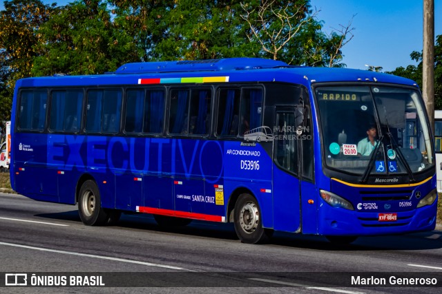 Transportes Campo Grande D53916 na cidade de Rio de Janeiro, Rio de Janeiro, Brasil, por Marlon Generoso. Número da foto: #13247558.