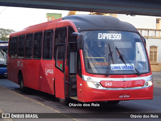 SOGAL - Sociedade de Ônibus Gaúcha Ltda. 342 na cidade de Canoas, Rio Grande do Sul, Brasil, por Otávio dos Reis . Número da foto: #13248660.