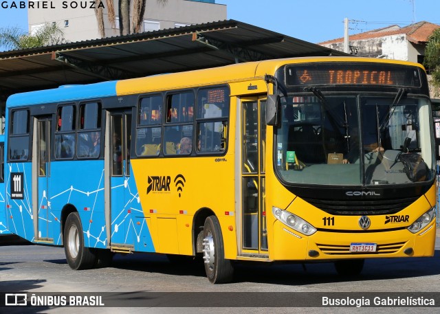 Sharp Transportes 111 na cidade de Araucária, Paraná, Brasil, por Busologia Gabrielística. Número da foto: #13249592.