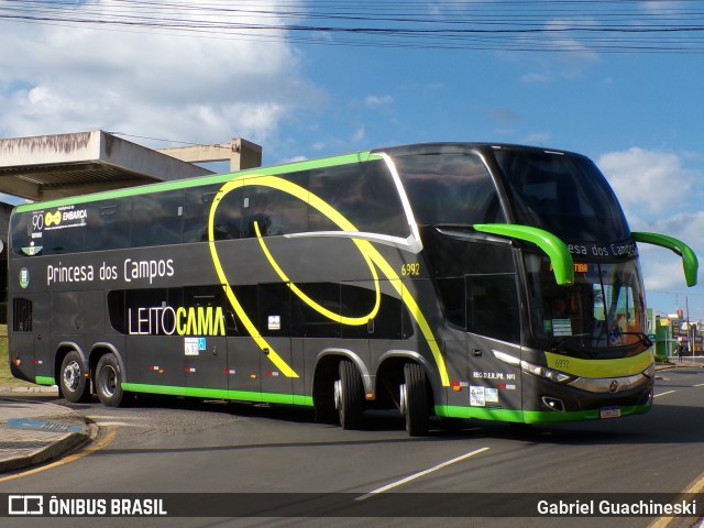Expresso Princesa dos Campos 6992 na cidade de Ponta Grossa, Paraná, Brasil, por Gabriel Guachineski. Número da foto: #13249648.