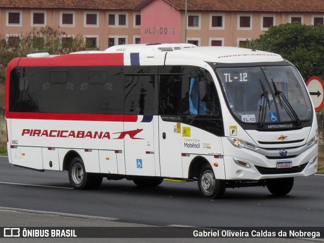 Viação Piracicabana 882 na cidade de Campinas, São Paulo, Brasil, por Gabriel Oliveira Caldas da Nobrega. Número da foto: #13247768.
