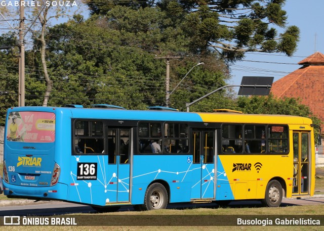 Sharp Transportes 136 na cidade de Araucária, Paraná, Brasil, por Busologia Gabrielística. Número da foto: #13249532.