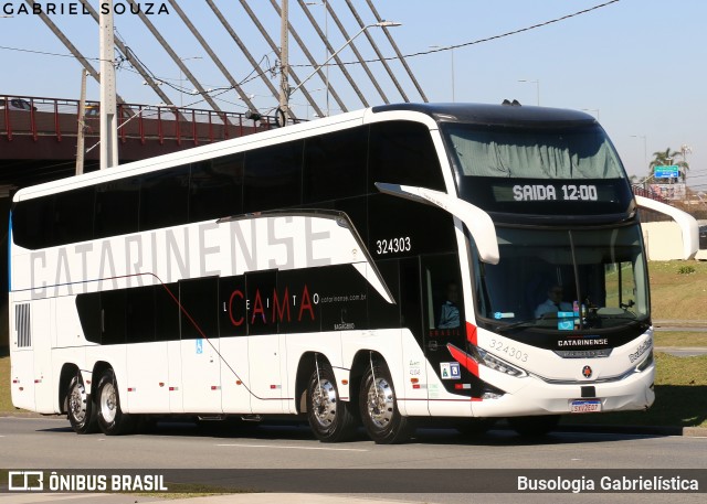Auto Viação Catarinense 324303 na cidade de Curitiba, Paraná, Brasil, por Busologia Gabrielística. Número da foto: #13249151.