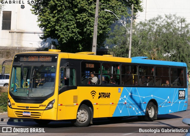 Francovig Transportes Coletivos 209 na cidade de Araucária, Paraná, Brasil, por Busologia Gabrielística. Número da foto: #13249540.