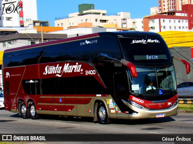 Santa Maria Fretamento e Turismo > Transportes Santa Maria(SP) 2400 na cidade de Belo Horizonte, Minas Gerais, Brasil, por César Ônibus. Número da foto: #13249812.