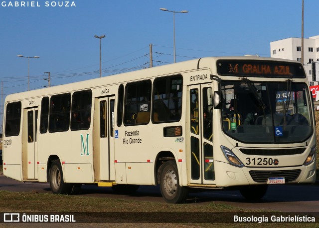 Viação Nobel 31250 na cidade de Fazenda Rio Grande, Paraná, Brasil, por Busologia Gabrielística. Número da foto: #13249176.
