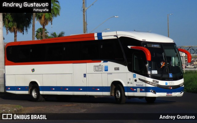 Expresso União 10366 na cidade de Uberlândia, Minas Gerais, Brasil, por Andrey Gustavo. Número da foto: #13249412.