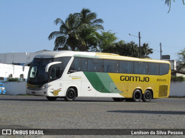 Empresa Gontijo de Transportes 18545 na cidade de Caruaru, Pernambuco, Brasil, por Lenilson da Silva Pessoa. Número da foto: #13249316.