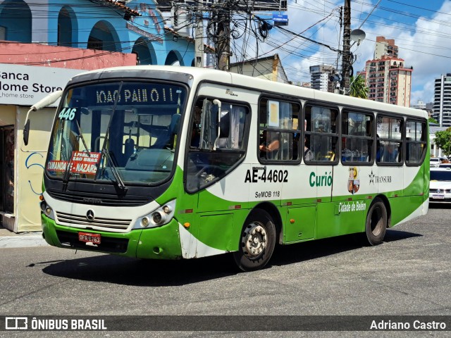 Transurb AE-44602 na cidade de Belém, Pará, Brasil, por Adriano Castro. Número da foto: #13249701.