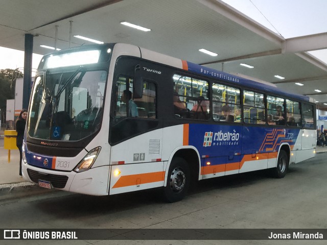 Rápido D´Oeste 7031 na cidade de Ribeirão Preto, São Paulo, Brasil, por Jonas Miranda. Número da foto: #13248213.