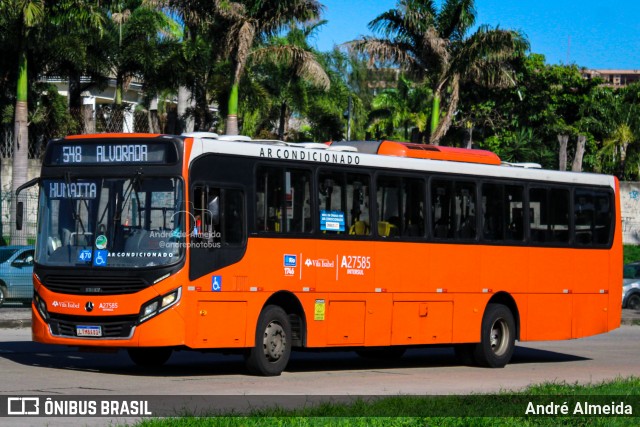 Transportes Vila Isabel A27585 na cidade de Rio de Janeiro, Rio de Janeiro, Brasil, por André Almeida. Número da foto: #13249344.