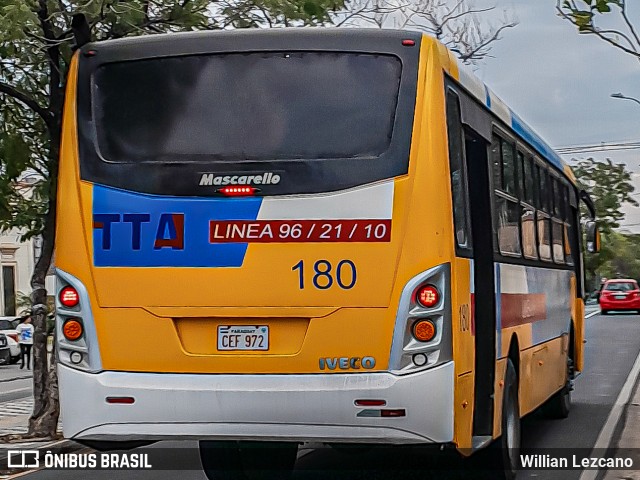 TTA S.A. - Línea 96 180 na cidade de Asunción, Paraguai, por Willian Lezcano. Número da foto: #13247907.
