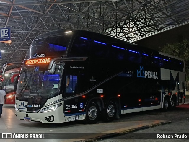 Empresa de Ônibus Nossa Senhora da Penha 65085 na cidade de São José dos Campos, São Paulo, Brasil, por Robson Prado. Número da foto: #13247911.