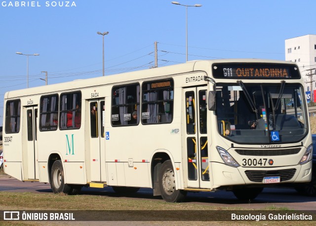 Reunidas Transportes Coletivos 30047 na cidade de Fazenda Rio Grande, Paraná, Brasil, por Busologia Gabrielística. Número da foto: #13249240.