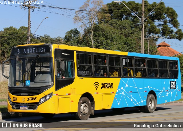 Imperial Transporte e Locação 323 na cidade de Araucária, Paraná, Brasil, por Busologia Gabrielística. Número da foto: #13249479.
