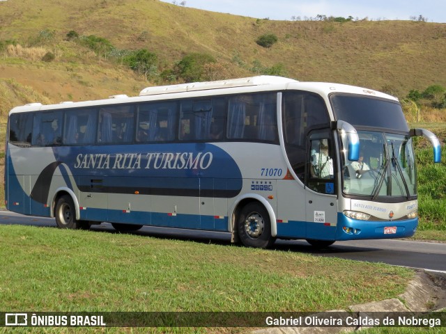 VSR - Viação Santa Rita 71070 na cidade de Aparecida, São Paulo, Brasil, por Gabriel Oliveira Caldas da Nobrega. Número da foto: #13247835.