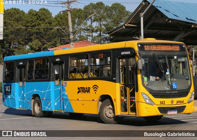 Sharp Transportes 143 na cidade de Araucária, Paraná, Brasil, por Busologia Gabrielística. Número da foto: #13249506.