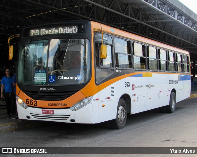 Borborema Imperial Transportes 563 na cidade de Recife, Pernambuco, Brasil, por Ytalo Alves. Número da foto: #13247493.