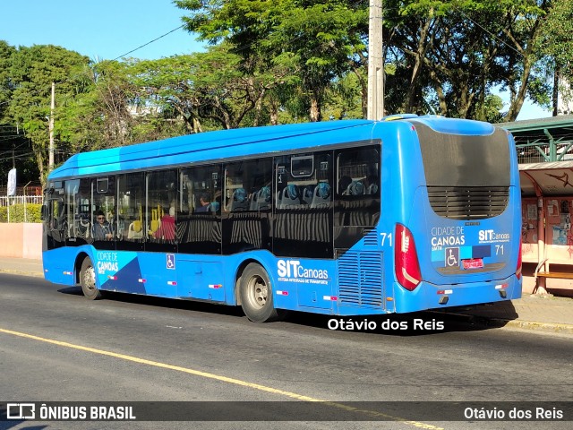 SOGAL - Sociedade de Ônibus Gaúcha Ltda. 71 na cidade de Canoas, Rio Grande do Sul, Brasil, por Otávio dos Reis . Número da foto: #13248770.