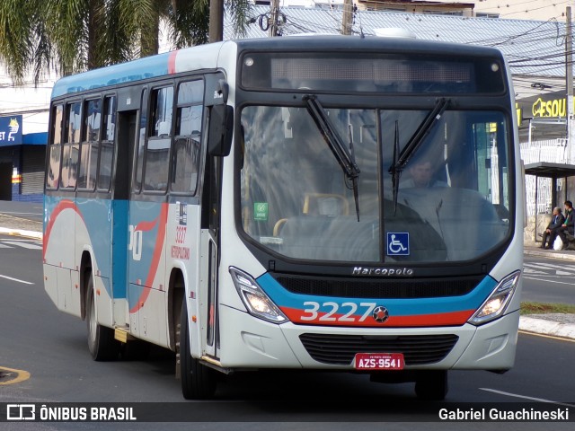 Viação Santana Iapó 3227 na cidade de Ponta Grossa, Paraná, Brasil, por Gabriel Guachineski. Número da foto: #13249613.